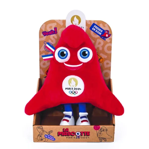 D&C - Phryges plush mascot - in display - 25cm - Paris Olympics 2024