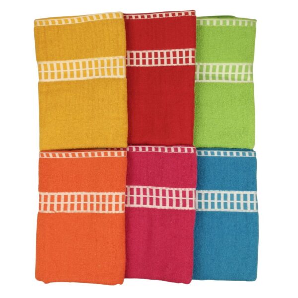 Le Bergier - Badhanddoek - 70x140cm - 24 assorti - 6 kleuren - 400g/m² - Afbeelding 2