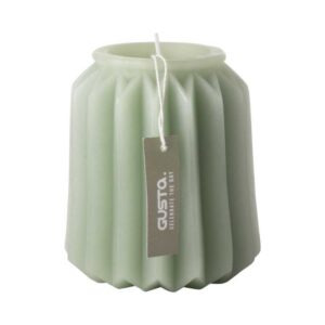 Gusta – Figuurkaars – 10,5cm – lichtgroen