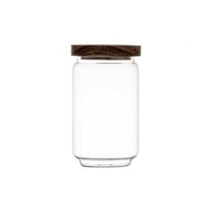 Voorraadpot glas ø9x16cm