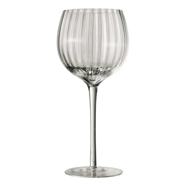 Gusta - Wijnglas - Ribbel - 450ml - transparant