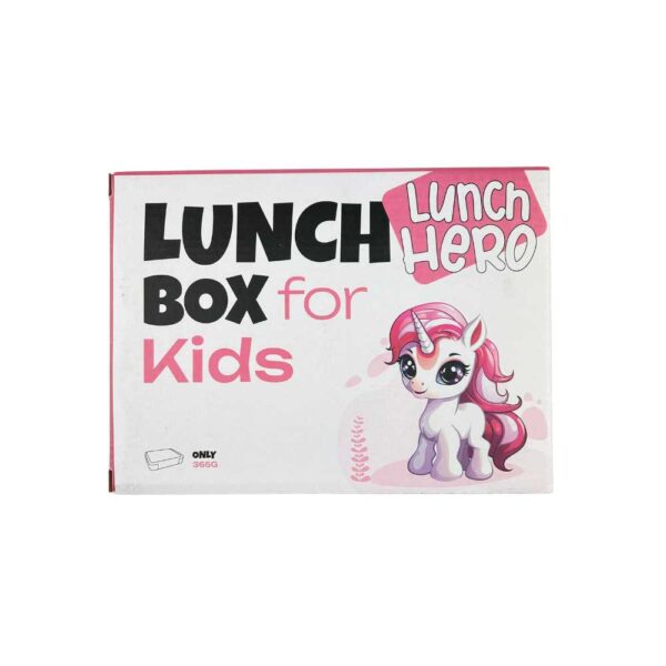 Lunchhero kids - Lunchbox for kids - pink - 365gr