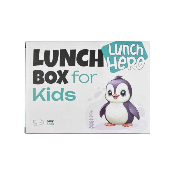 Lunchhero kids - Lunchbox for kids - bright blue - 365gr
