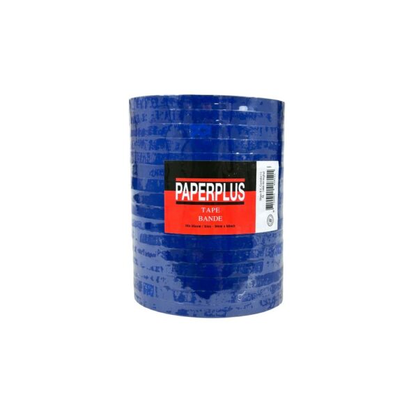 Paperplus - Bag closing tape - 9mm x 66mtr - blue - 16pcs