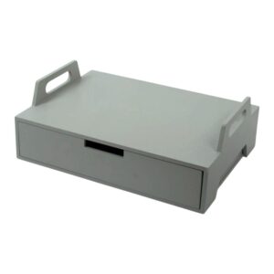 Gusta - Laptoptafel - Hout - Grijs - 41 x 30 x 14,5cm