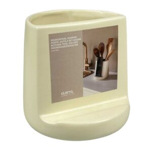 Gusta - Kitchen tool/tablet holder - Ø 15 x 15cm - ceramic