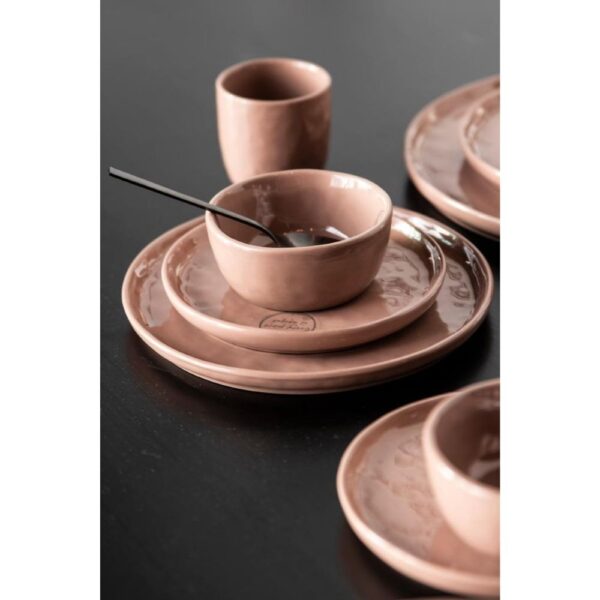 Gusta Table Tales - Kom - Terracotta/Roze - ø13,8x6cm - Freckle - Afbeelding 4