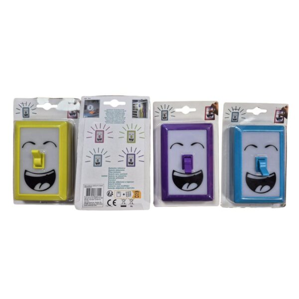 LED - Night - Light - Switch - 4 ass - Afbeelding 2
