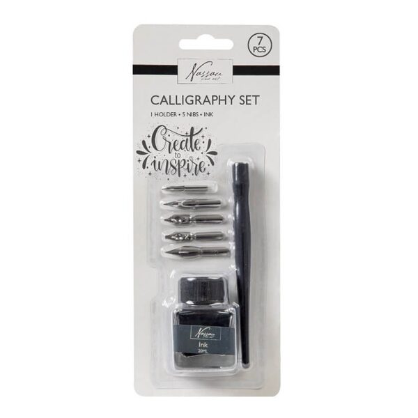 Nassau - Calligraphy - Set - With ink