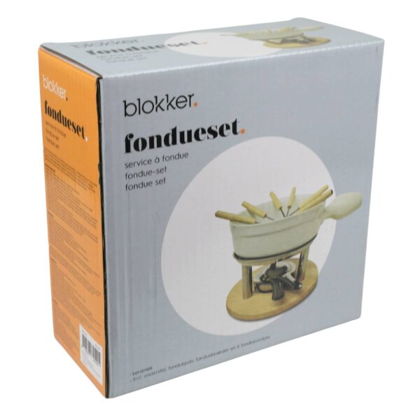 Blokker fondueset keramiek - Afbeelding 2