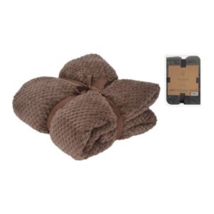 Essentials Blanket plaid - brown - 130x170cm