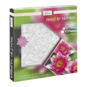 Nassau - Schilderen op nummer - Bloem - 20x20cm