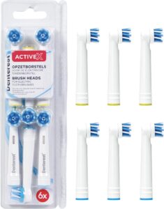 Active X - Opzetborstels 6 stuks