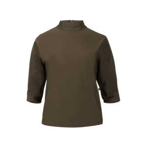 Zusss - Stylisches Oberteil mit Rollkragen - grün