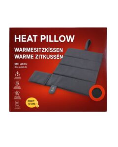 Verwarmd zitkussen, werkt op USB-batterij, opvouwbaar,