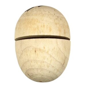 Houten ei met klittenband S - 5 cm
