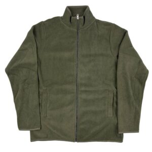 Graver - Fleece Vest voor heren - Maat: M t/m XXL - Zwart & Groen (army)
