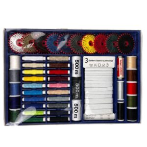 Sewing Kit: Thread and elastic