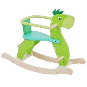 Mentari - Wooden Rocking Dragon 70x30x52CM