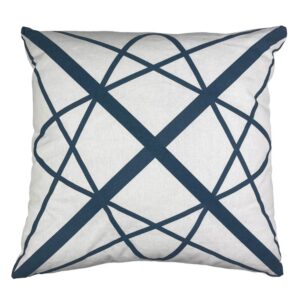 Quentin - Kussen met vulling kerosine wit 45x45cm