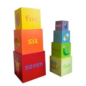 Houten Stapeltoren – 7-delig