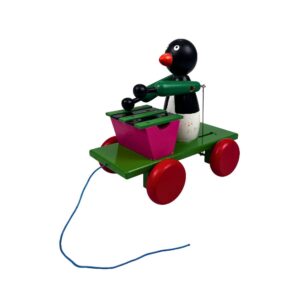 Playwood - Meesleepbare Pinguïn - 19 cm