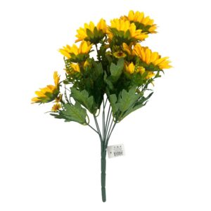 Kunst Zonnebloemen Boeket – 42 cm